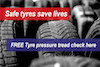 Have your tyres checked at Express Service Norwich